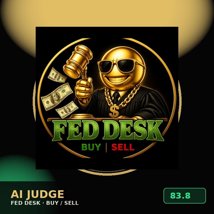 AI Judge — Fed Desk BUY SELL HOLD